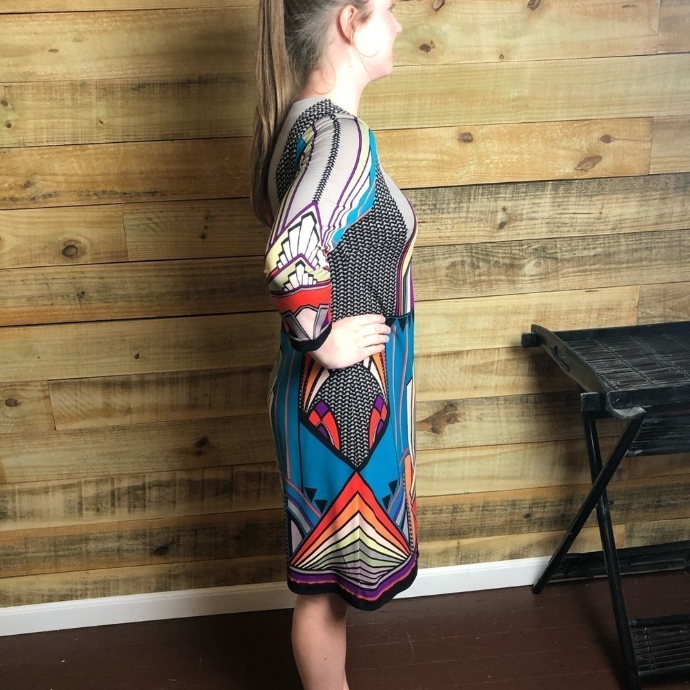 ETCETERA, Geometric dress, EUC - Picture 6 of 11